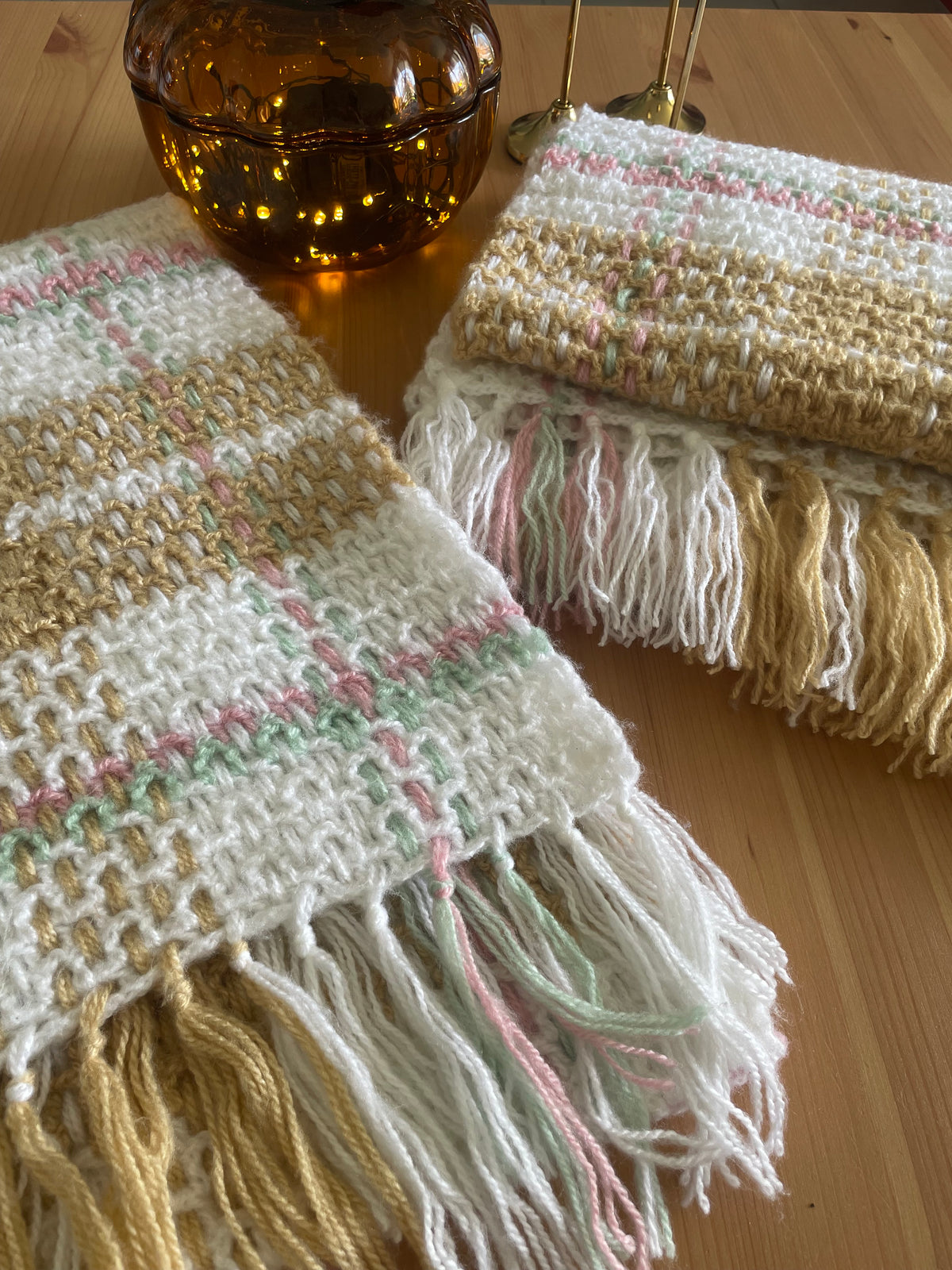 Écharpe tartan